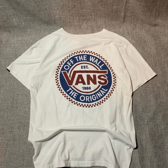 Vans White Graphic Tee - Picture 2 of 4
